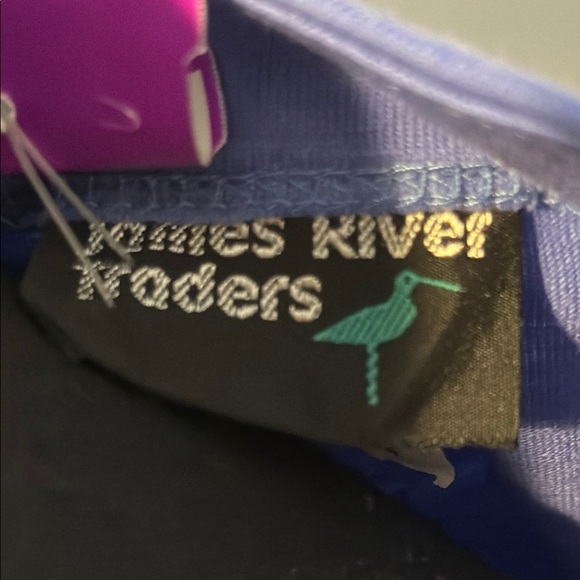 James River Traders Women’s Medium Chic 3/4 Sleeve Blue Dress - Picture 2 of 5